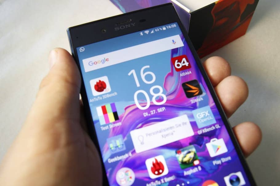 Hands-On-Bilder des Sony Xperia XZ