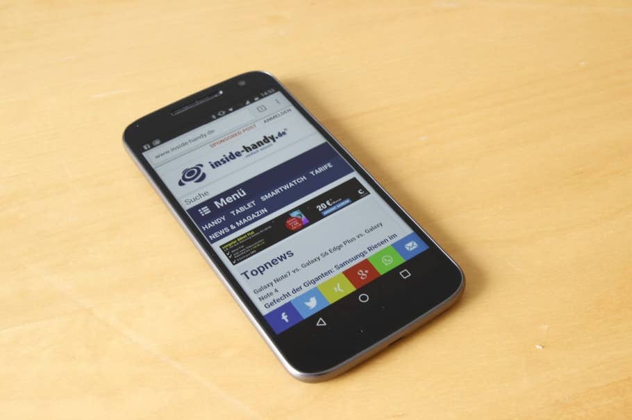 Hands-On-Bilder Lenovo Moto G4