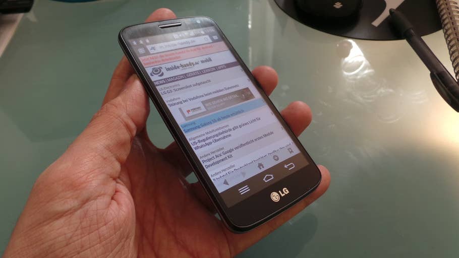 Hands-on-Bilder zum LG G2 mini