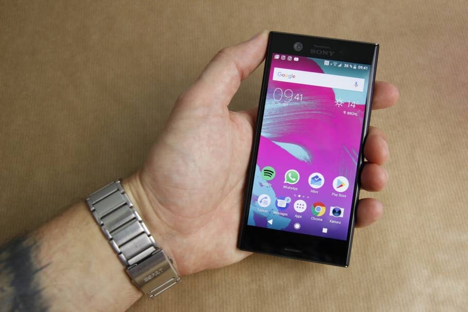 Hands-On-Fotos des Sony Xperia XZ1 Compact