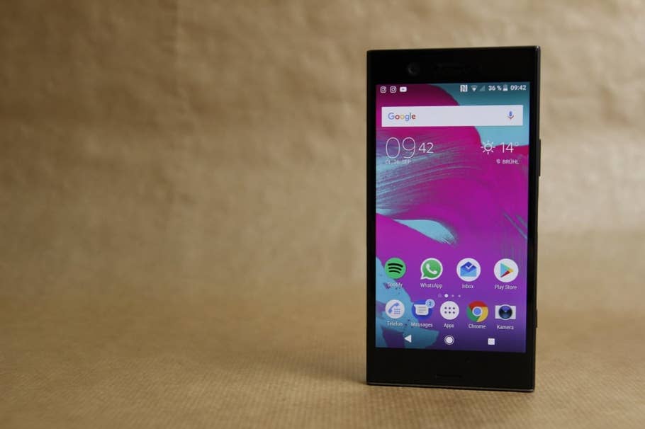 Hands-On-Fotos des Sony Xperia XZ1 Compact