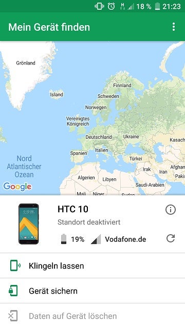 So können Nutzer ihr Handy finden.