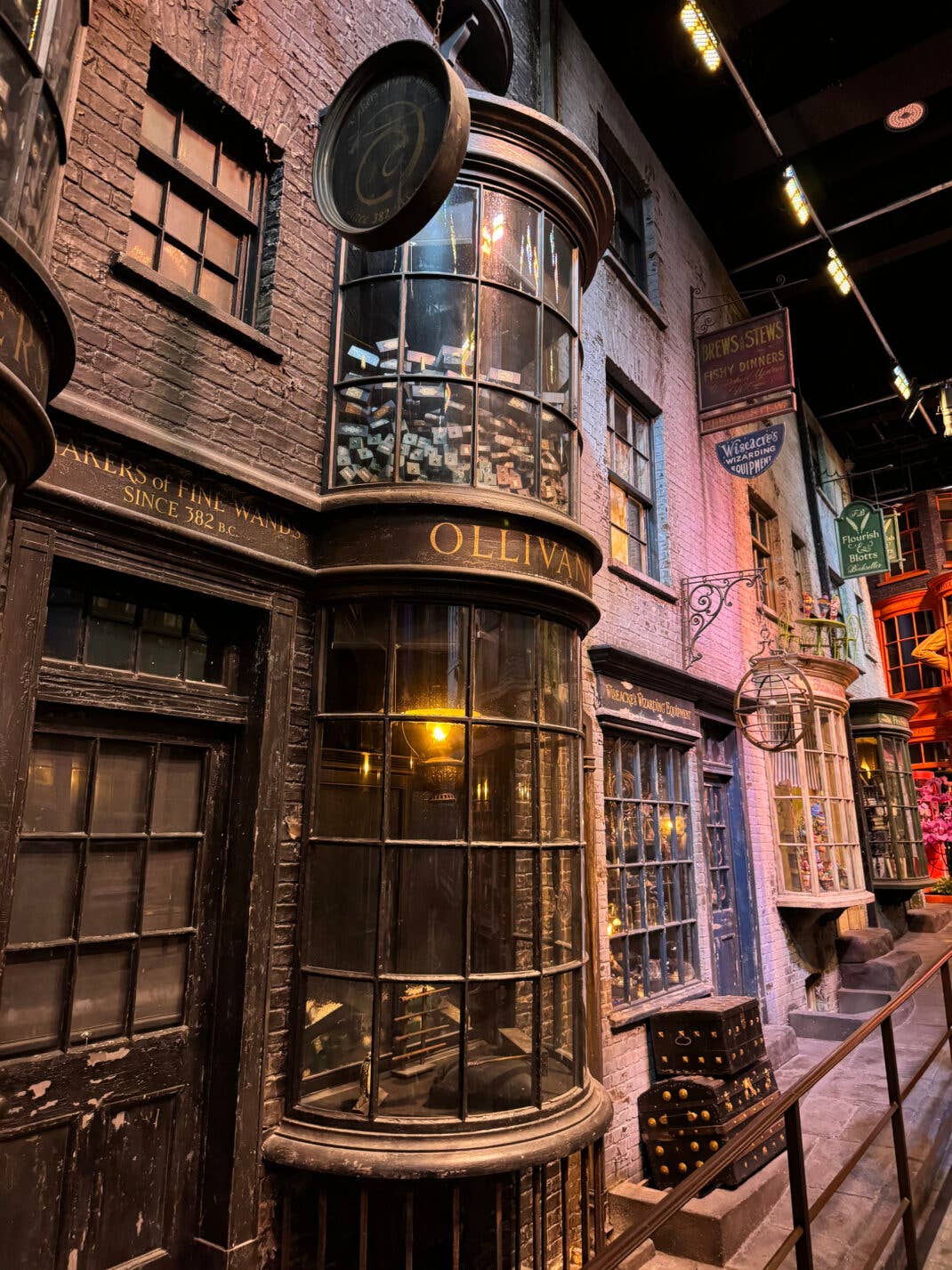Die Winkelgasse in Den Warner-Bros-Studies bei Watford