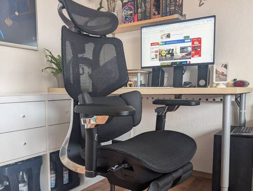 Hbada X7, intelligenter ergonomischer Bürostuhl im Test von inside digital