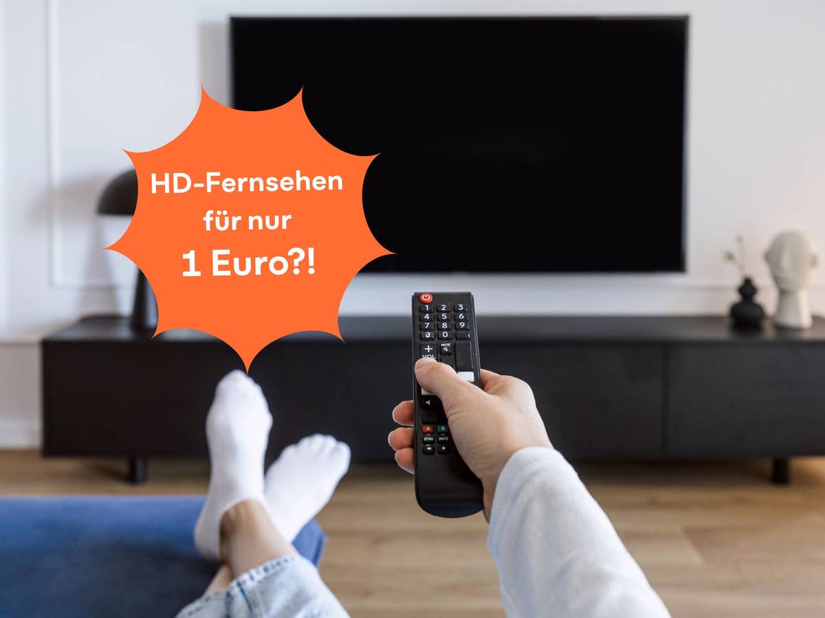 HD-Fernsehen für nur 1 Euro – jetzt schnell sichern!