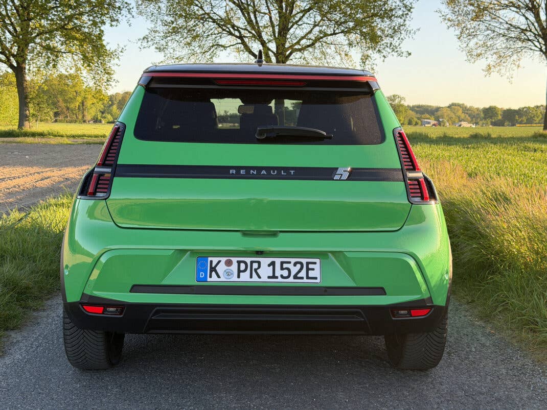 Heckansicht Renault 5 E-Tech