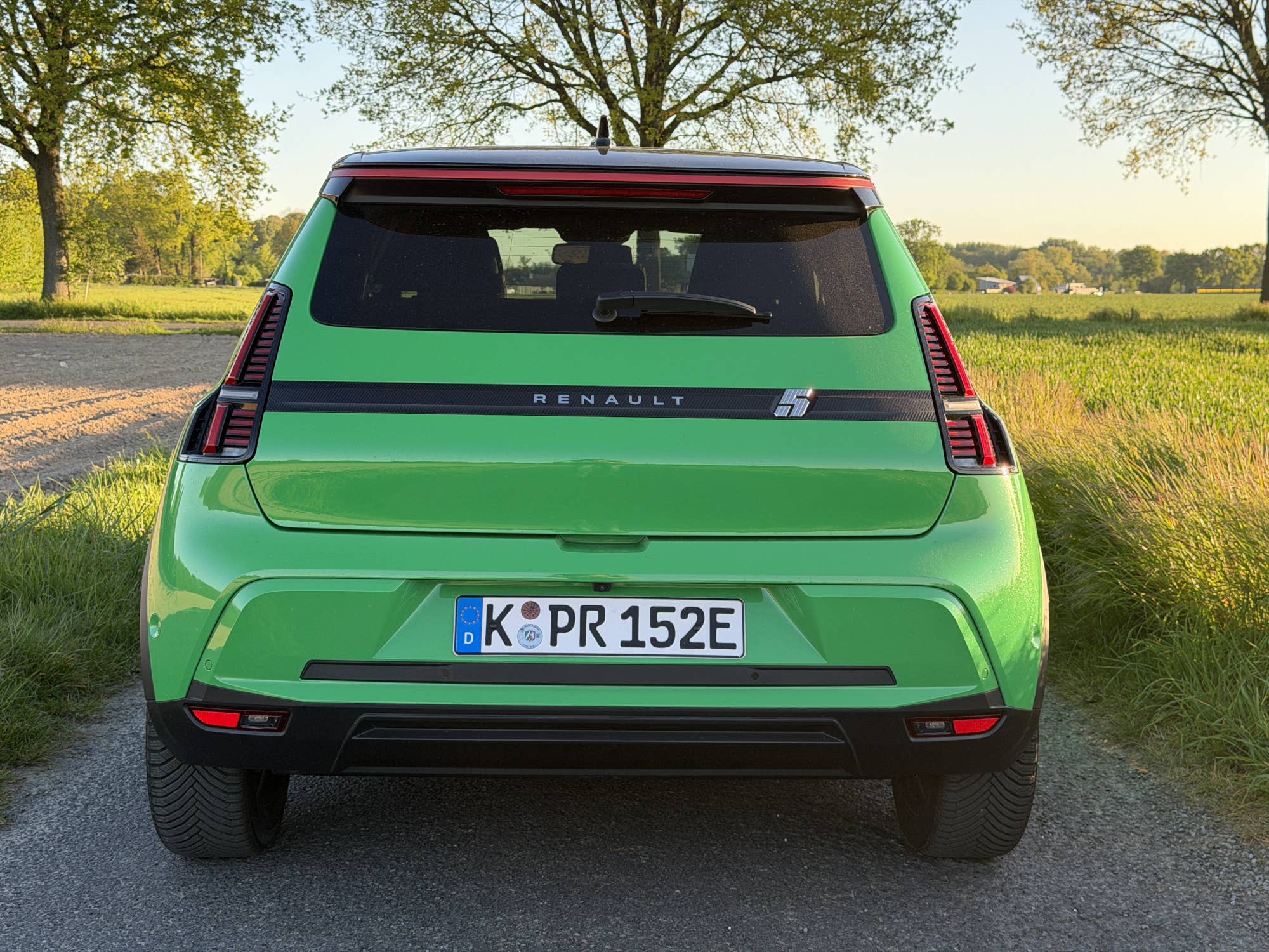 Heckansicht Renault 5 E-Tech