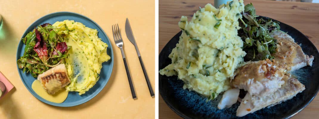 Muster vs. Realität: HelloFresh-Gericht nachgegockt