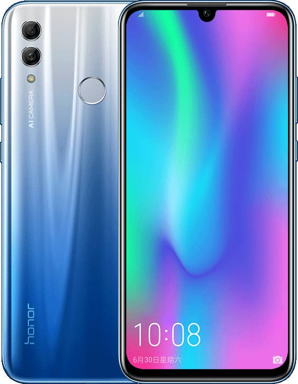 Das Honor 10 Lite im Blau