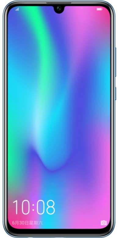 Das Honor 10 Lite im Blau