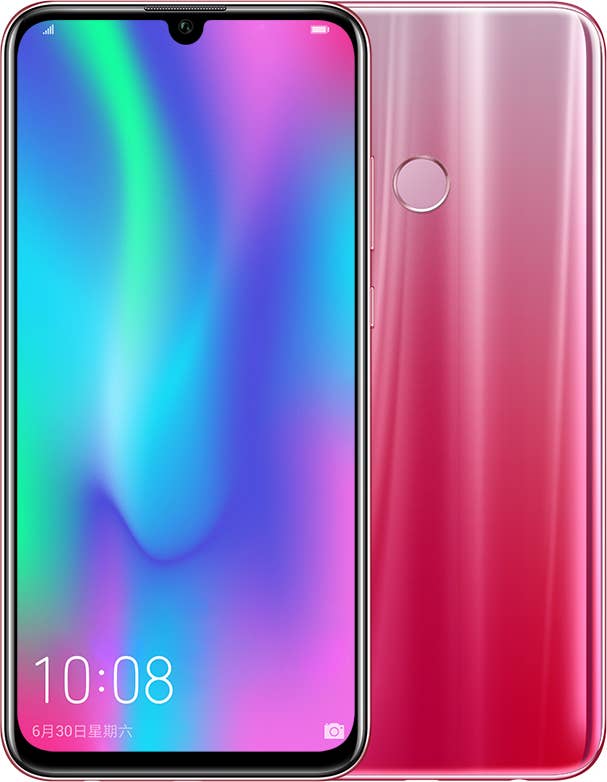Das Honor 10 Lite im Rot