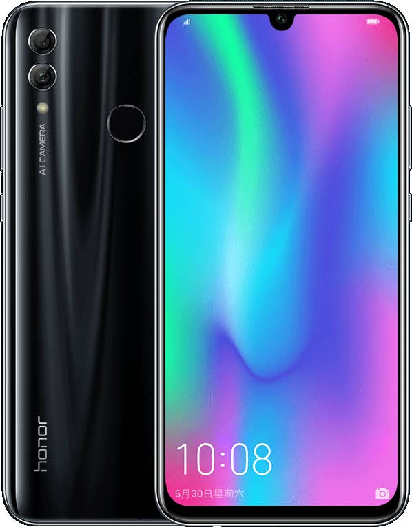 Das Honor 10 Lite im Schwarz