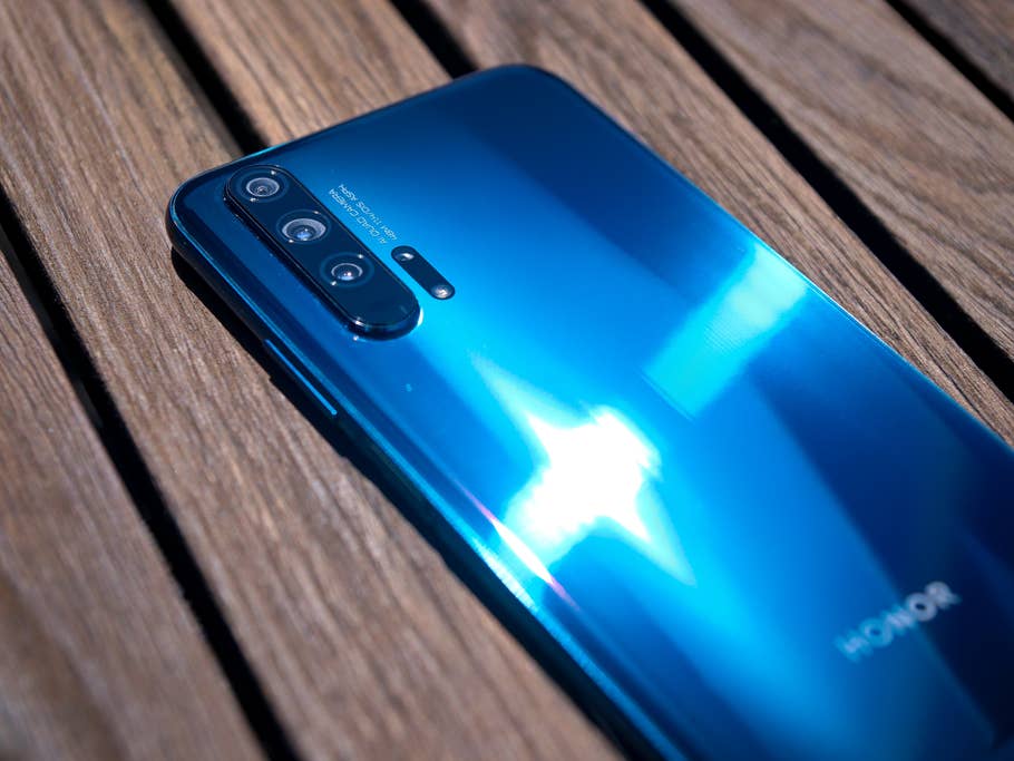 Rückseite des Honor 20 Pro