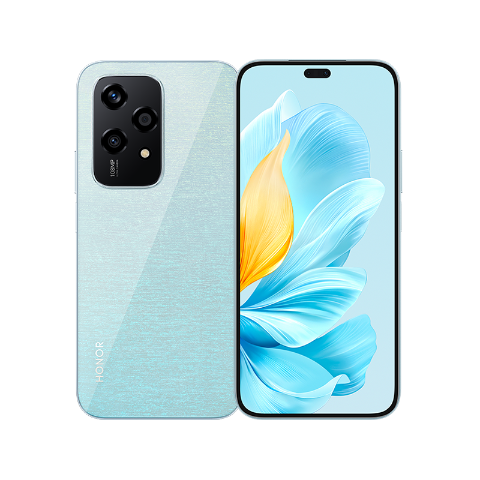 Honor 200 Lite Vorderseite und Rückseite