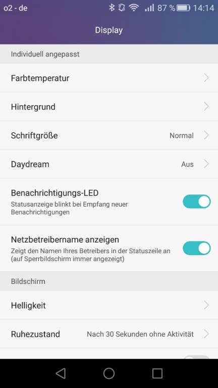 Honor 5x: Screenshots