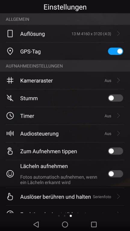 Honor 6A im Test: Die Kamera-App