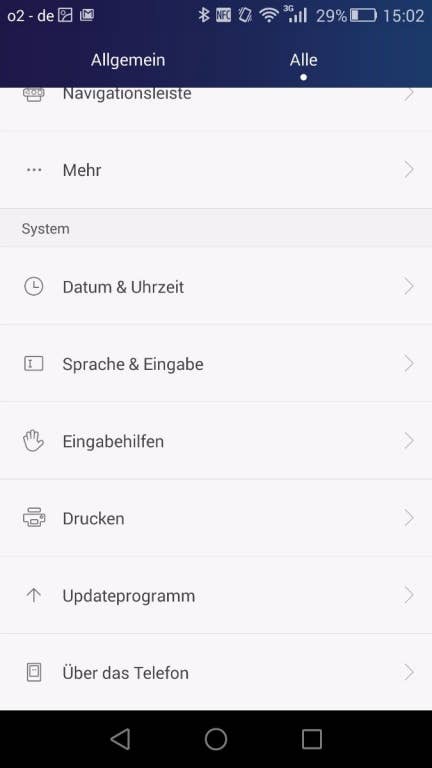Honor 6+: Screenshots Android 4.4.2 und UMUI 3.0Honor 6+: Screenshots Android 4.4.2 und EMUI 3.0