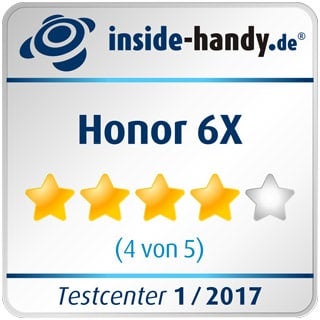 Testsiegel des Honor 6X