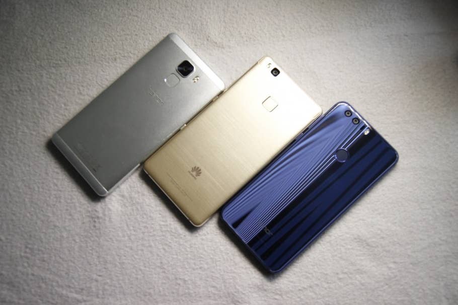 Honor 8, Huawei P9 Lite und Honor 7 im Vergleich