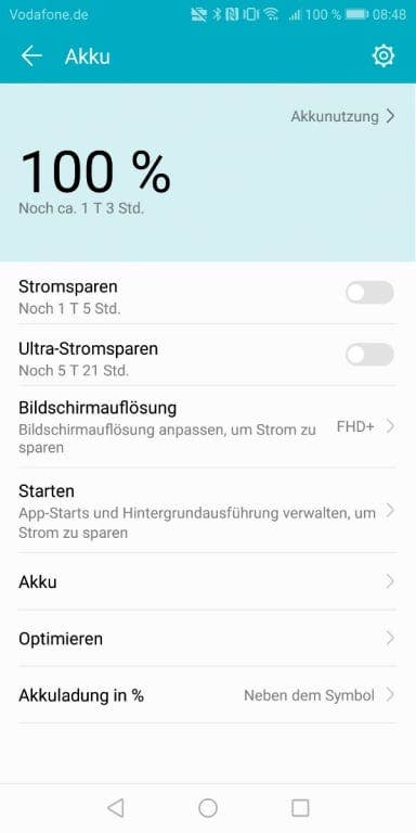 Honor 9 Lite im Test: Screenshots