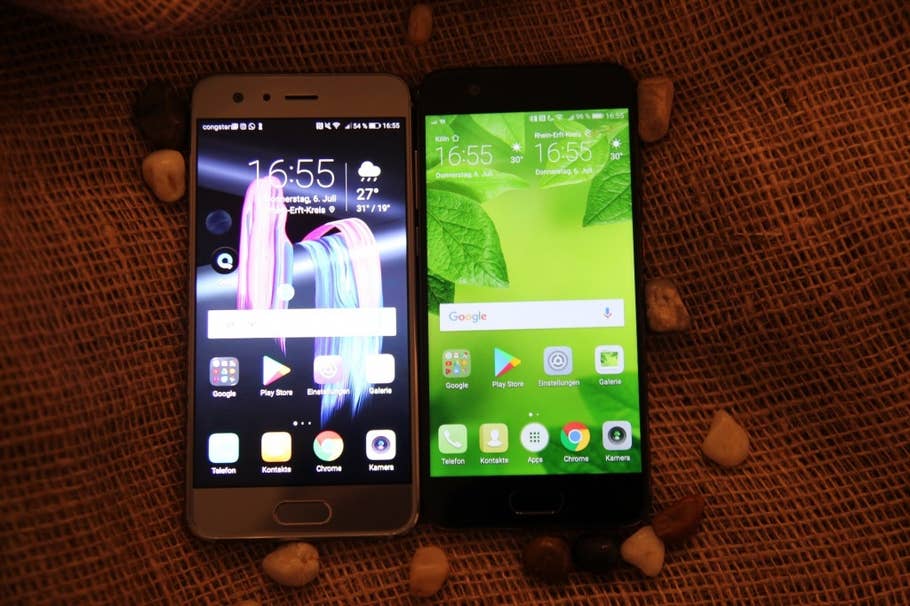 Honor 9 und Huawei P10 im Vergleich