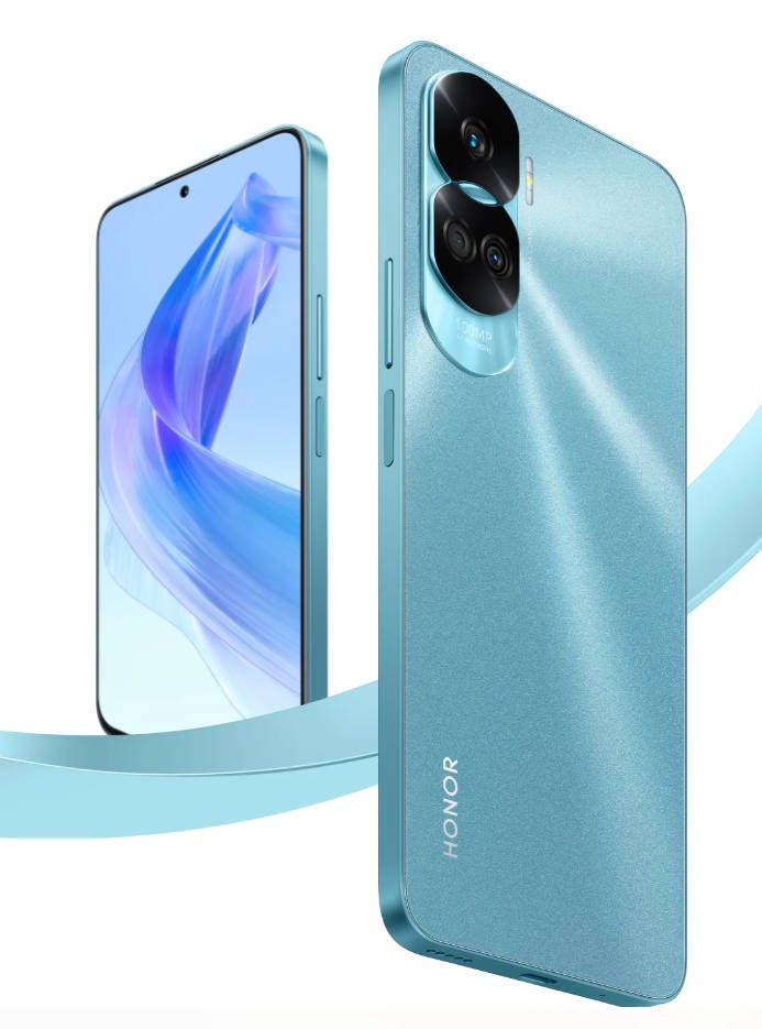 Honor 90 Lite Vorderseite und Rückseite