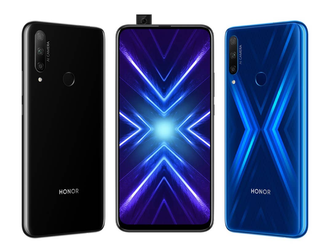 Das Honor 9X kommt in zwei Farben auf den Markt