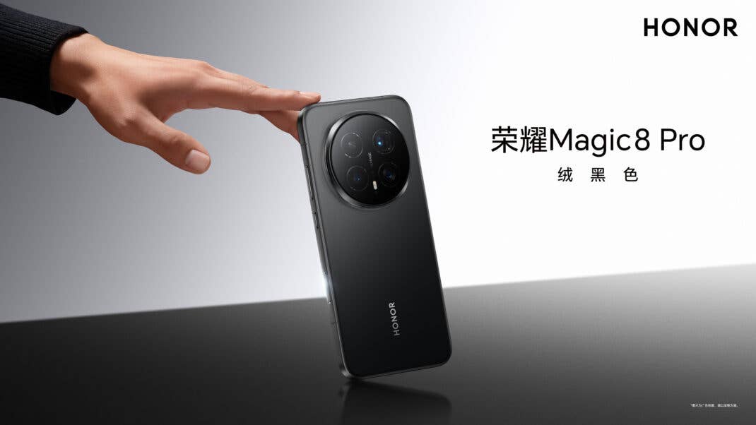 Honor Handy in Schwarz