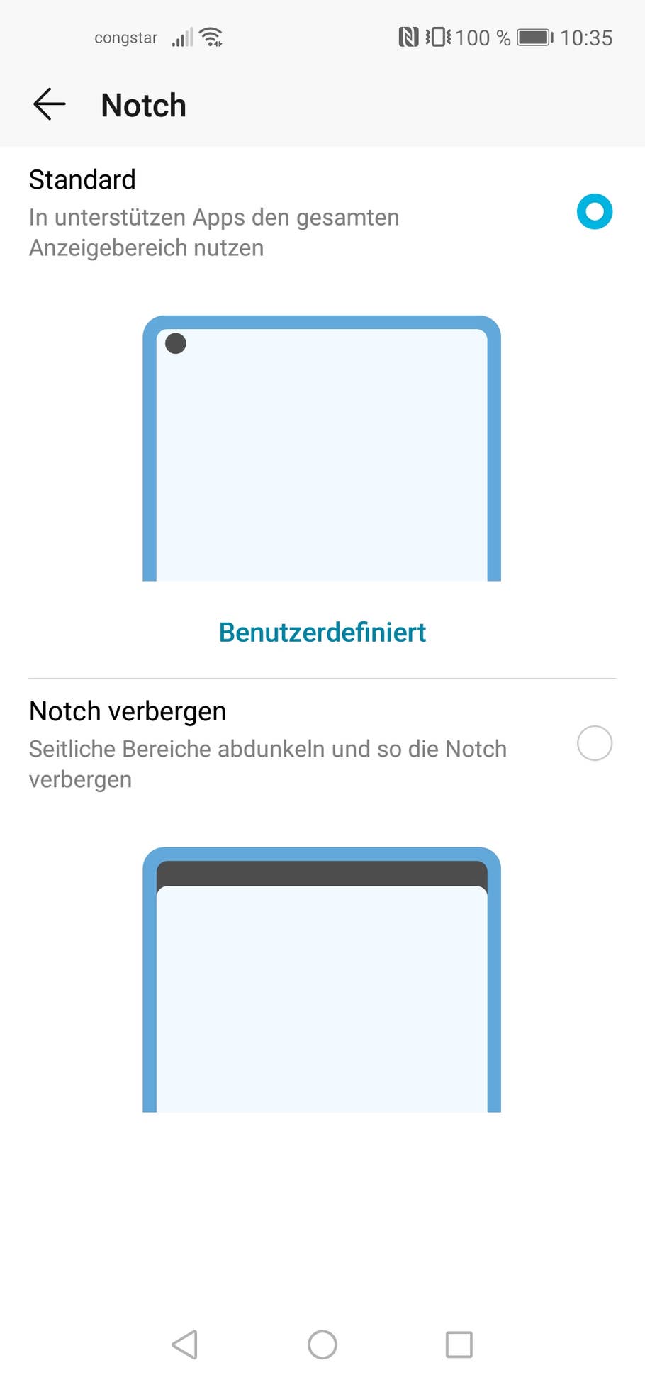 Honor View 20 Notch