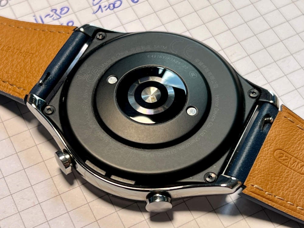 Rückseite der Honor Watch GS 3.