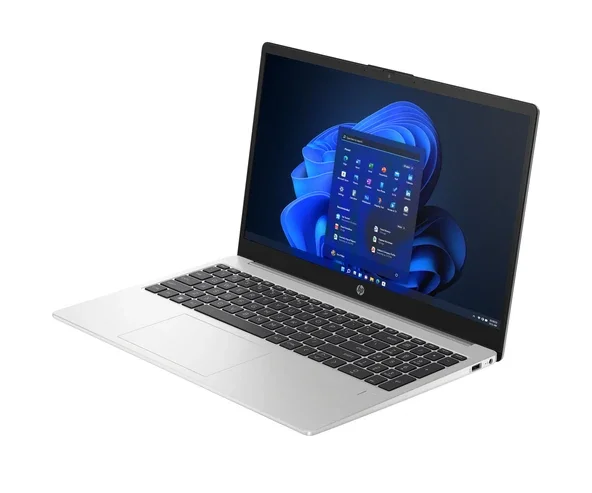 HP Laptop 255 G10 geöffnet in der Frontansicht.