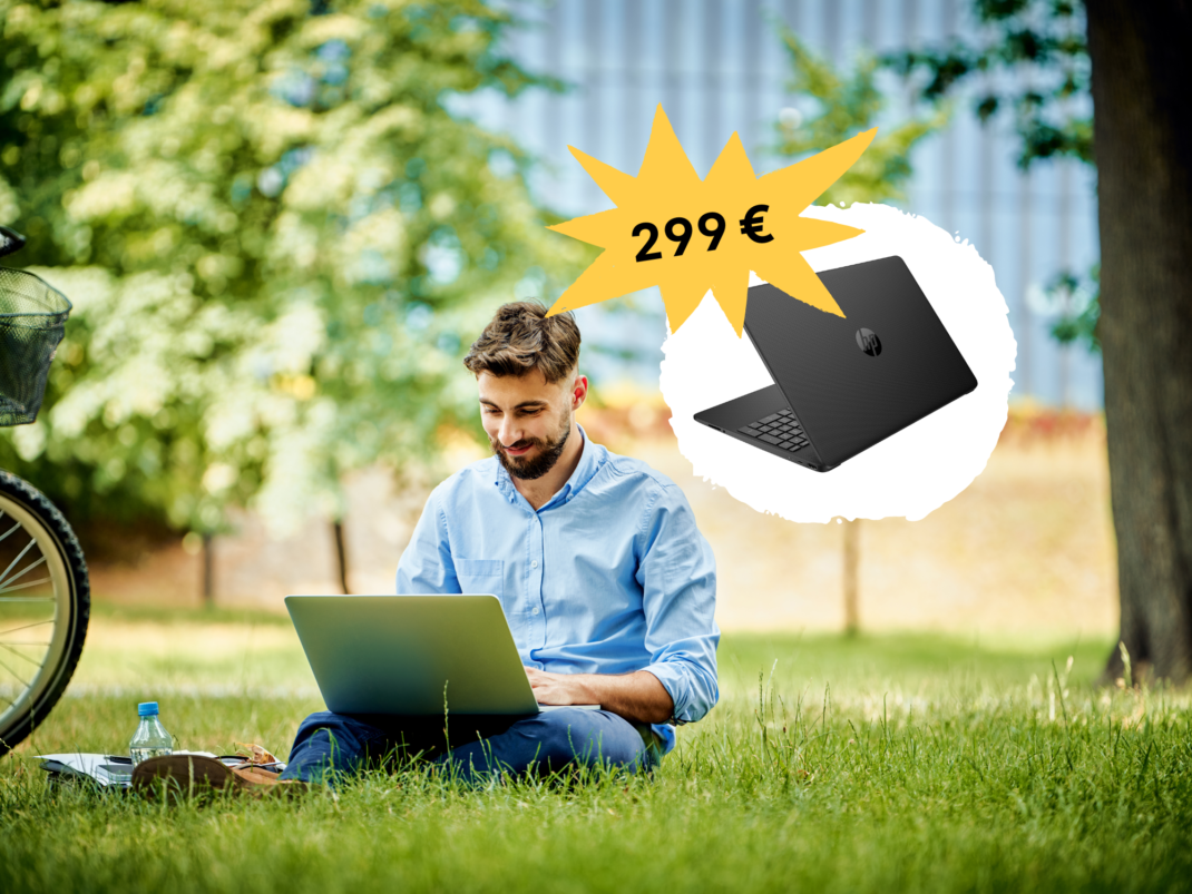 #HP-Laptop kostet nur 299 Euro: Mit diesen Details punktet der Deal, hierfür ist er perfekt!