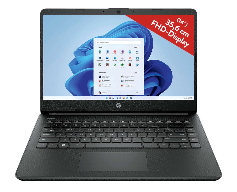 HP Notebook 14s-dq3505ng geöffnet