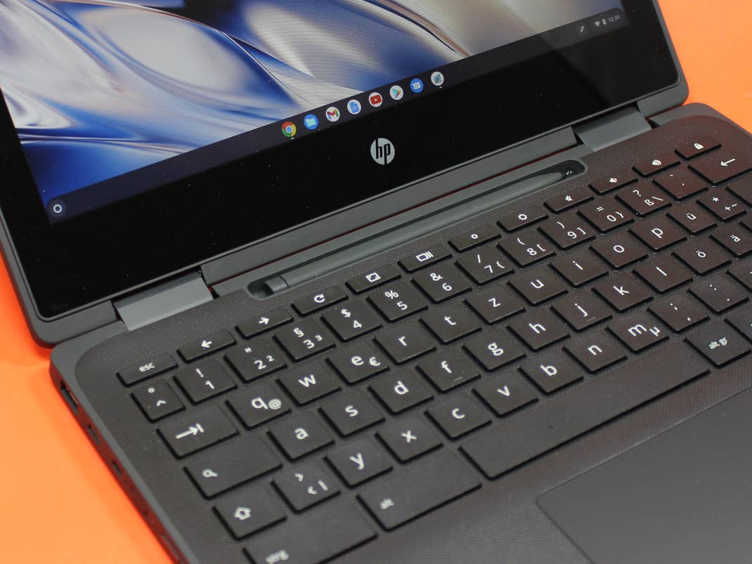 HP Chromebook x360 11 G4 EE Laptop mit Touch und Stift im Test