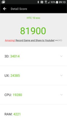 HTC 10 evo HTC 10 evo