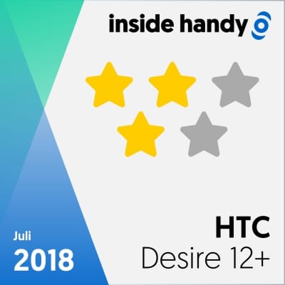 HTC Desire 12+ im Test: 4 von 5 Sternen HTC Desire 12+ im Test: 4 von 5 Sternen