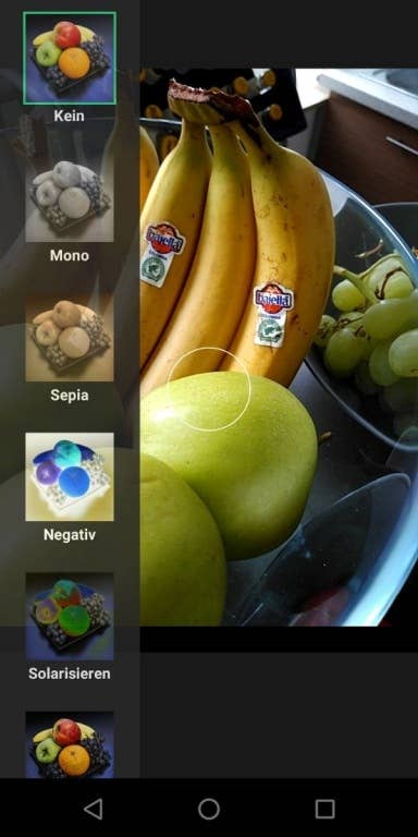 HTC Desire 12+ im Test: Kamera-App