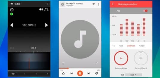 HTC Desire 12+: Musik und Sound