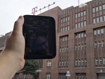 Der HTC 5G Hub im Telekom-5G-Netz