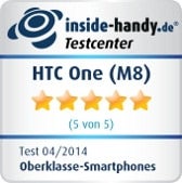 HTC One (M8): Testsiegel