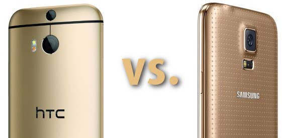 HTC One M8 vs. Galaxy S5