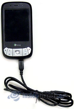 HTC P4350: mit USB-Kabel