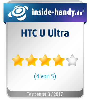 HTC U Ultra testsiegel neu