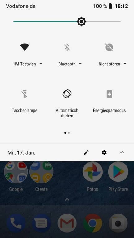 HTC U11 Life - Menü und Einstellungen