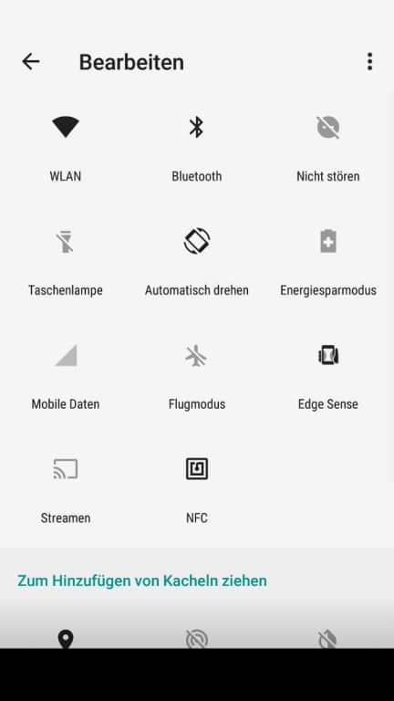 HTC U11 Life - Menü und Einstellungen