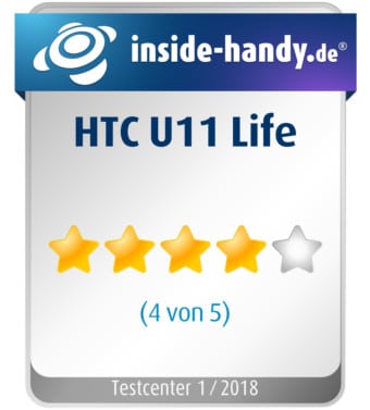 HTC U11 Life Testsiegel