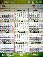 HTC-P3350: Kalender