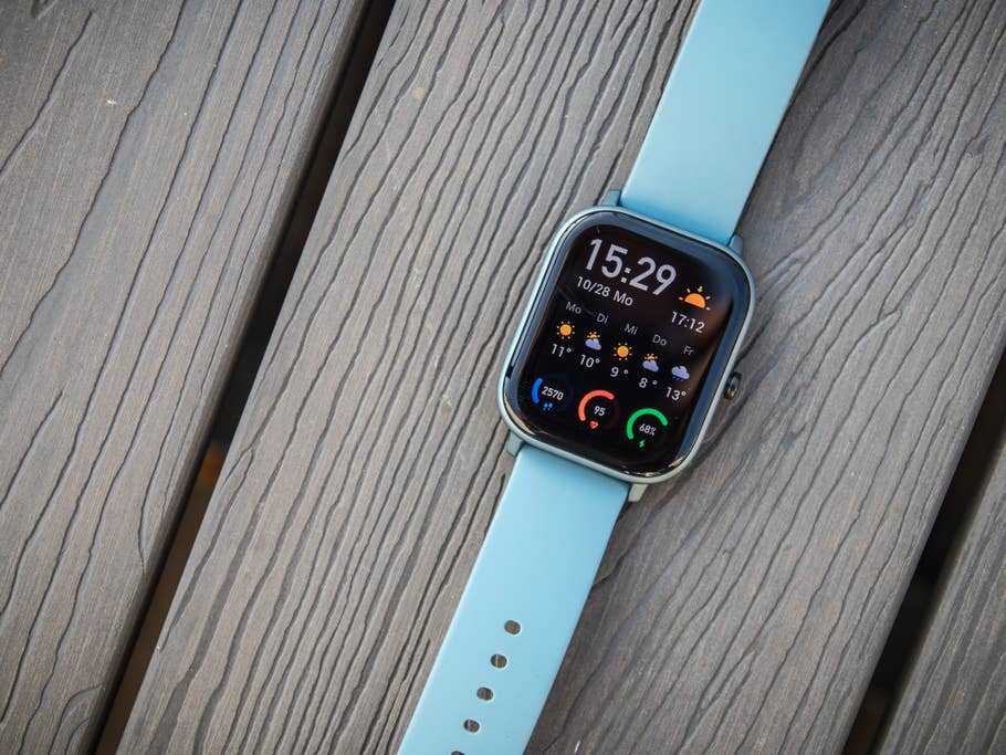 Amazfit GTS: Die Smartwatch von Huami im Apple Watch Look