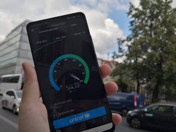 5G auf dem Huawei Mate 20 X 5G