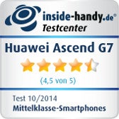 Huawei Ascend G7 inside-digital.de-Testsiegel